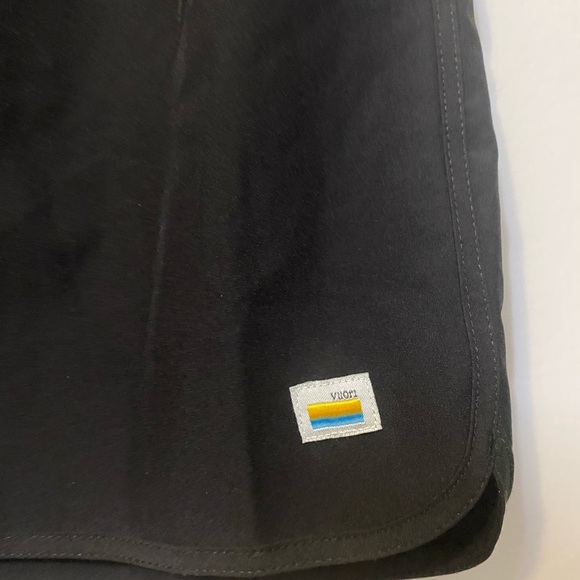 Vuori Men's Charcoal Athletic Shorts with Drawstring - Picture 11 of 12